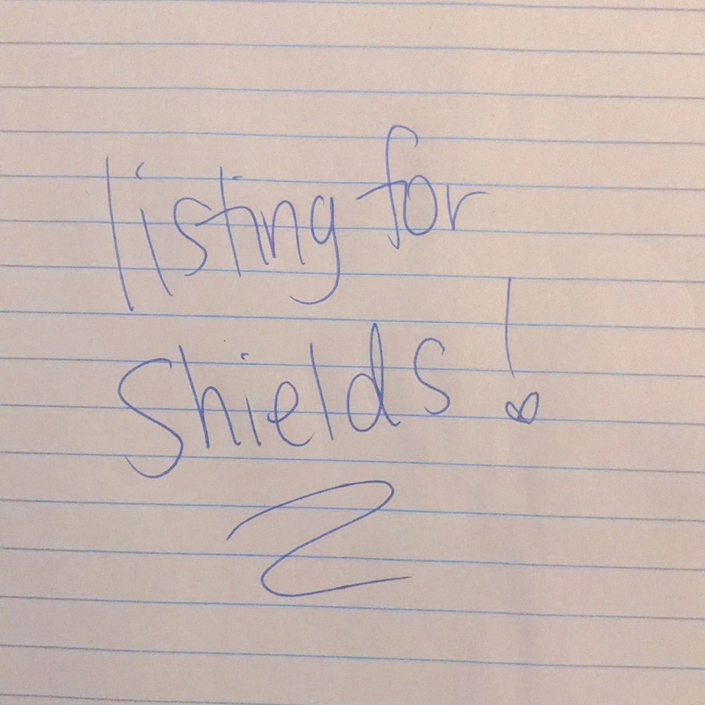 Listing for Shields!